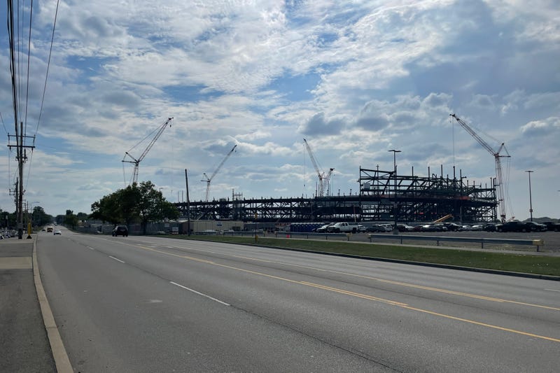 Highmark Stadium construction