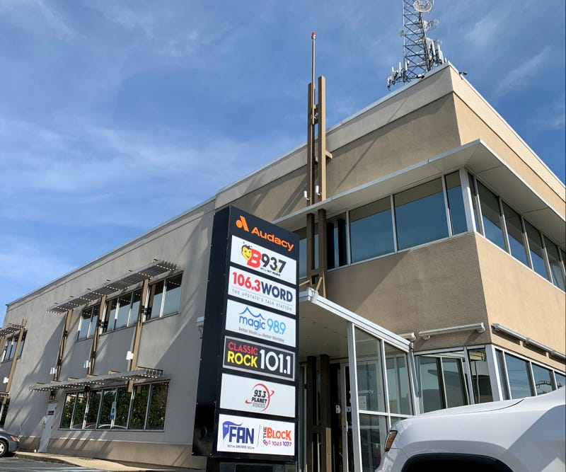 Audacy swapping frequencies with two Upstate FM stations.