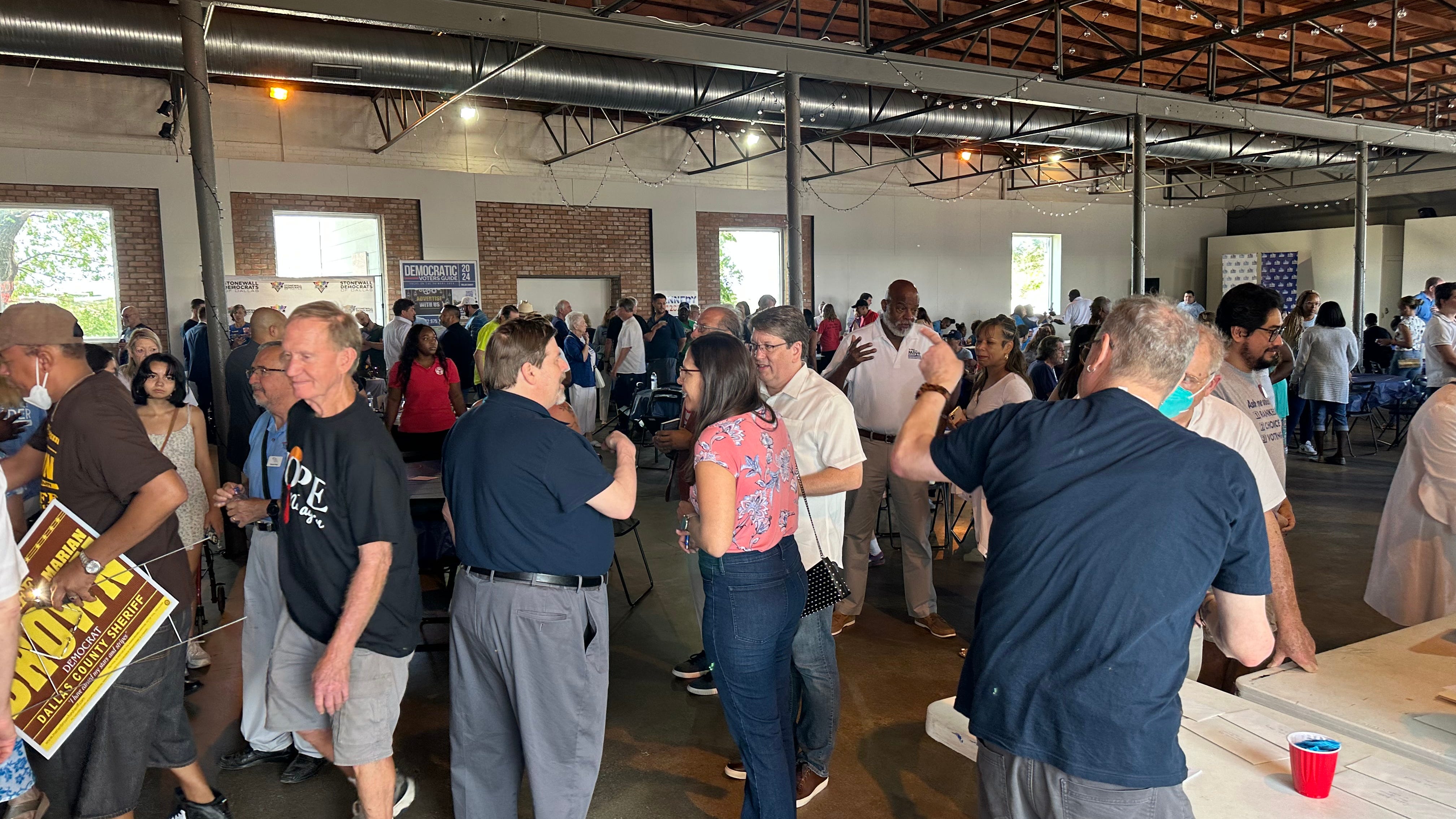 Voters meet democratic candidates ahead of 2024 election cycle