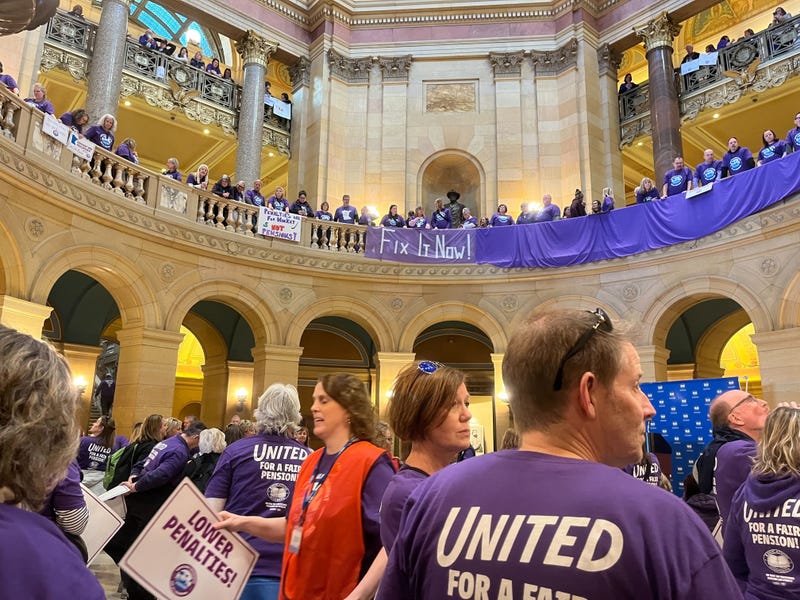 Teachers, Shortage, Minnesota, State Capitol, Legislature, Pension