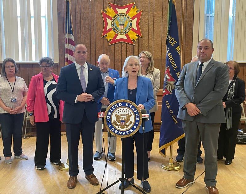 Tim Kennedy, Kirsten Gillibrand and Brian Kulpa