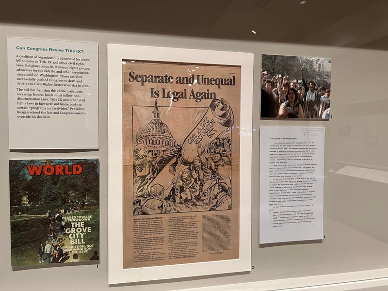 Title IX memorabilia 