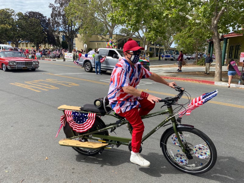 Scenes from San Jose's Fourth of July parade on Monday.