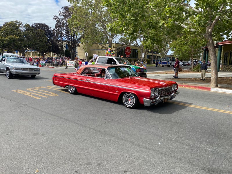 Scenes from San Jose's Fourth of July parade on Monday.