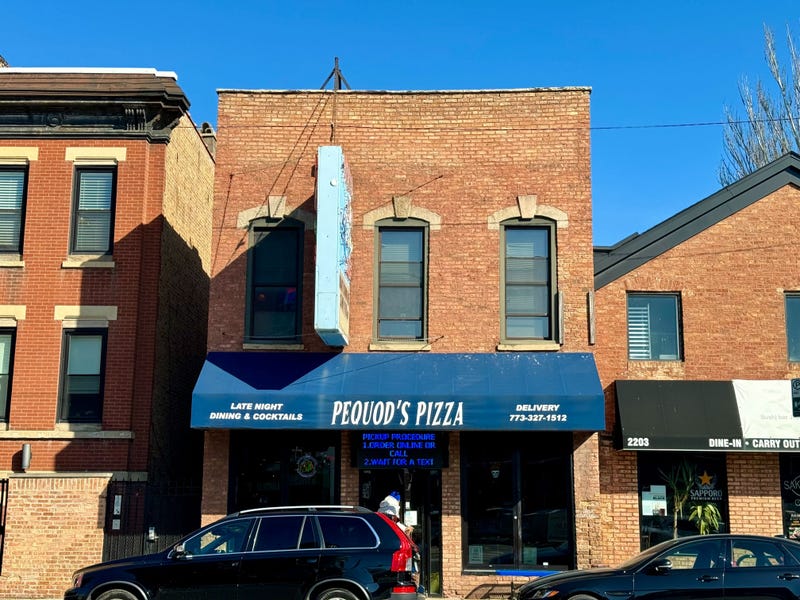 The Chicago location of Pequod's Pizza, at 2207 N. Clybourn Ave. Pequod's was recently named the top pizzeria in the country by Yelp.