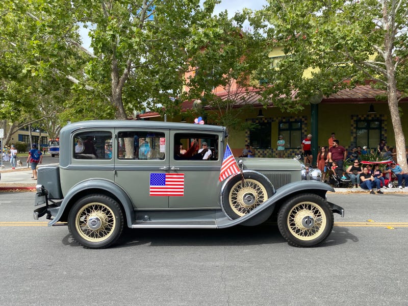 Scenes from San Jose's Fourth of July parade on Monday.