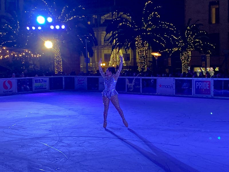 Denali performing at 'Drag Queens on Ice.'