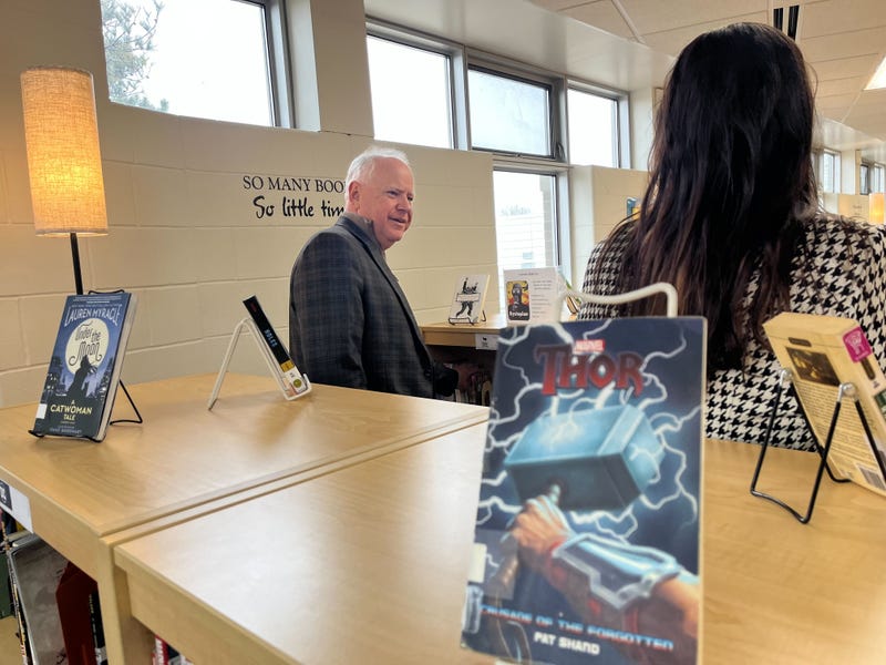 Tim Walz, Governor, Book Ban, Minnesota, Legislature