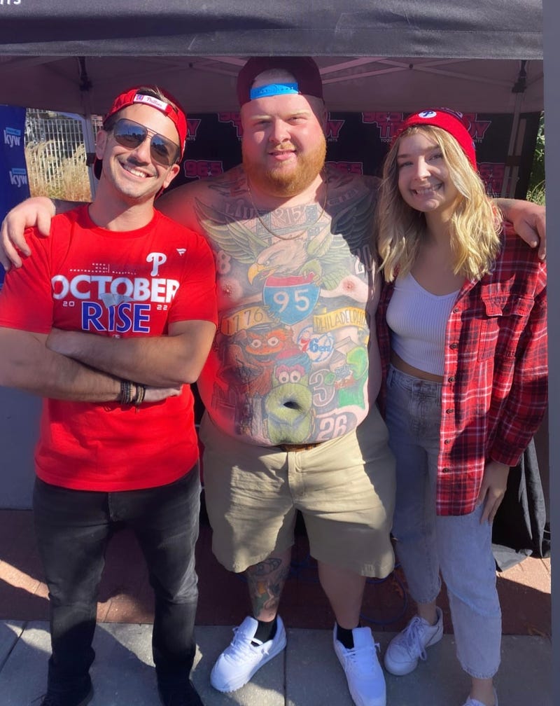 96.5 TDY Celebrates Red October at Phillies' Postseason Block Party