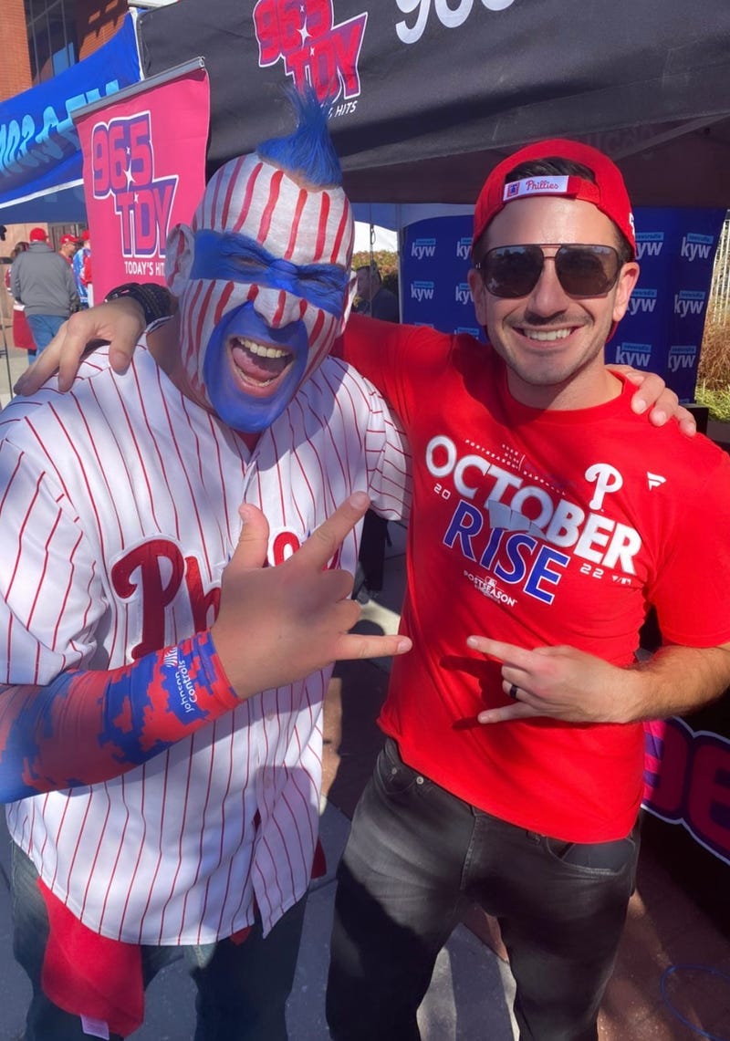 96.5 TDY Celebrates Red October at Phillies' Postseason Block Party