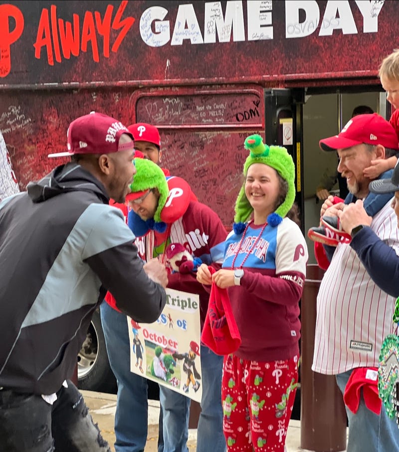 Trey Morgan on the Rally for Red October Bus