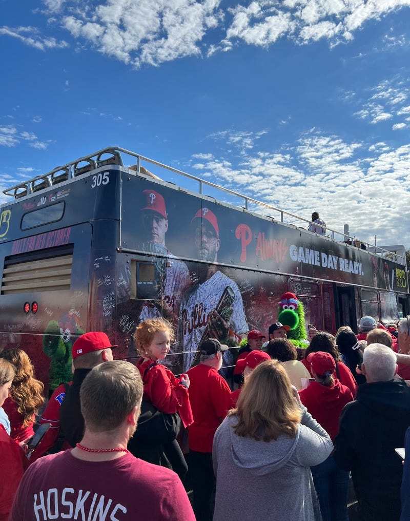 Trey Morgan on the Rally for Red October Bus