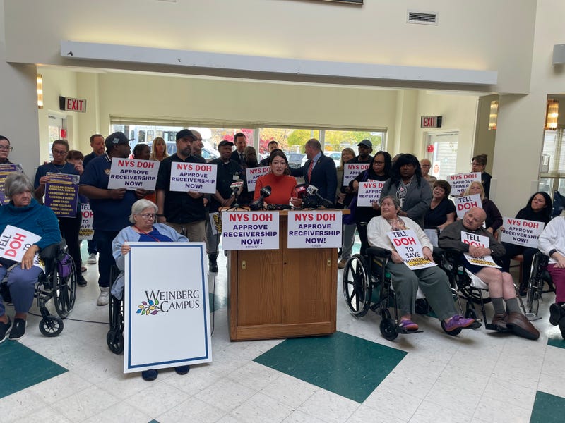 Weinberg campus rally