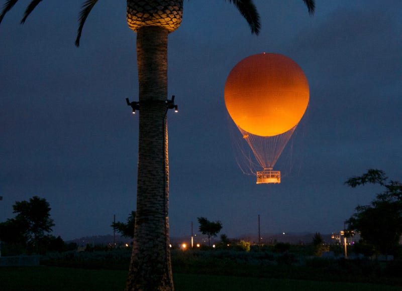Great Park Balloon at night