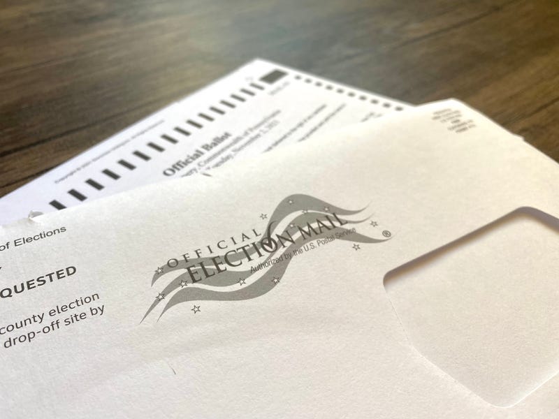 Mail-in ballot for Pennsylvania municipal election 2021