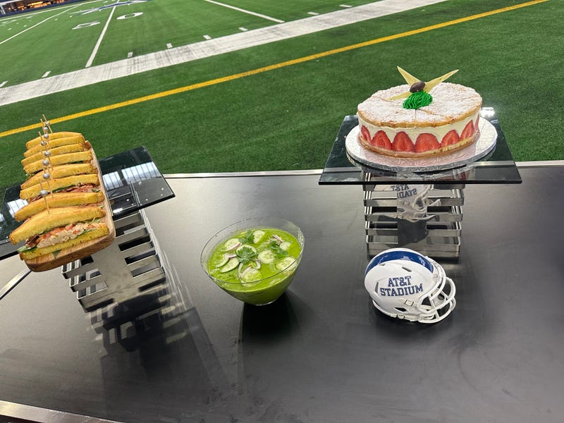 New concession items at AT&T Stadium on Thursday, Sept. 14, 2023.