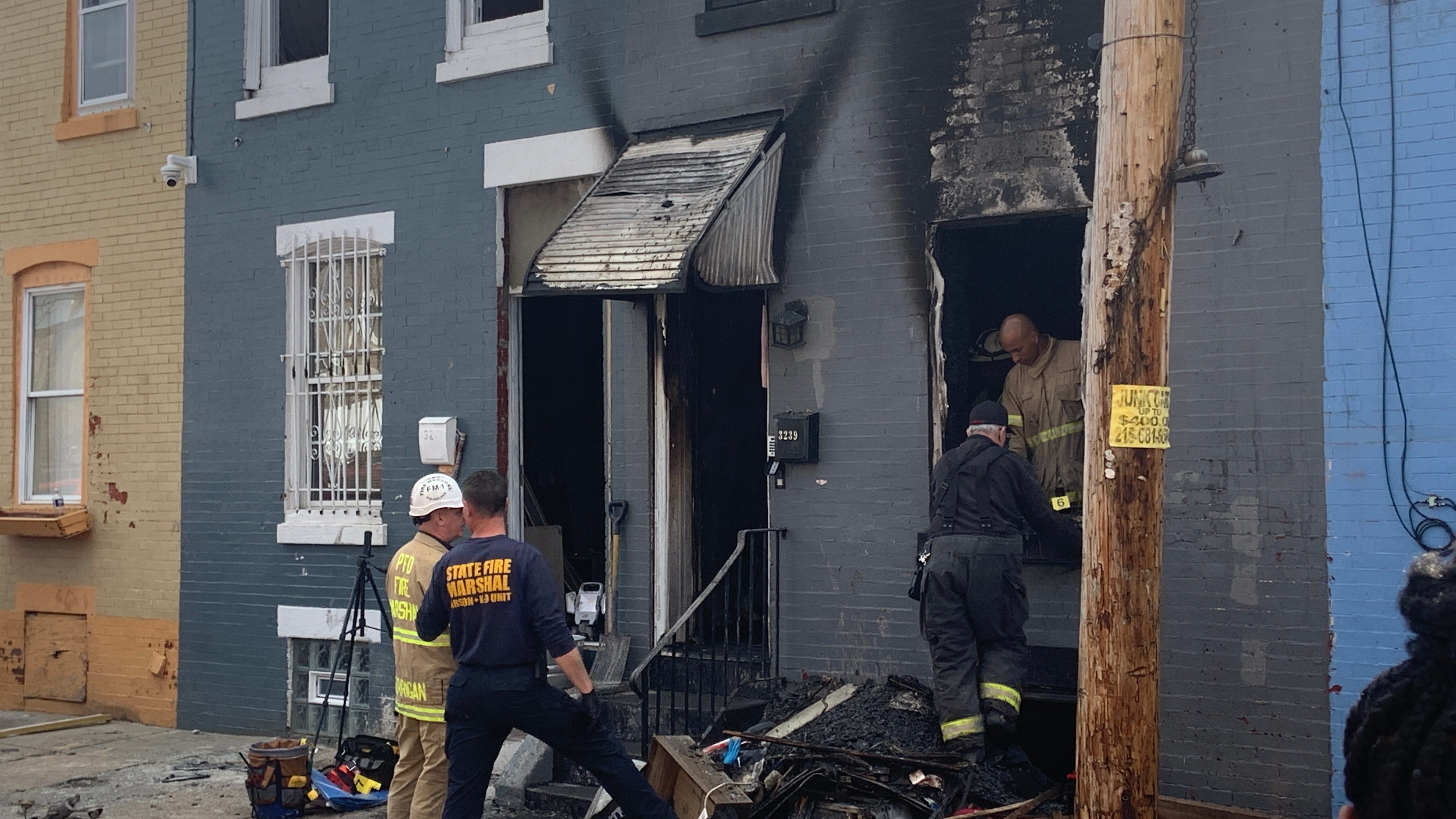 3 children, 1 adult dead after Kensington rowhome fire