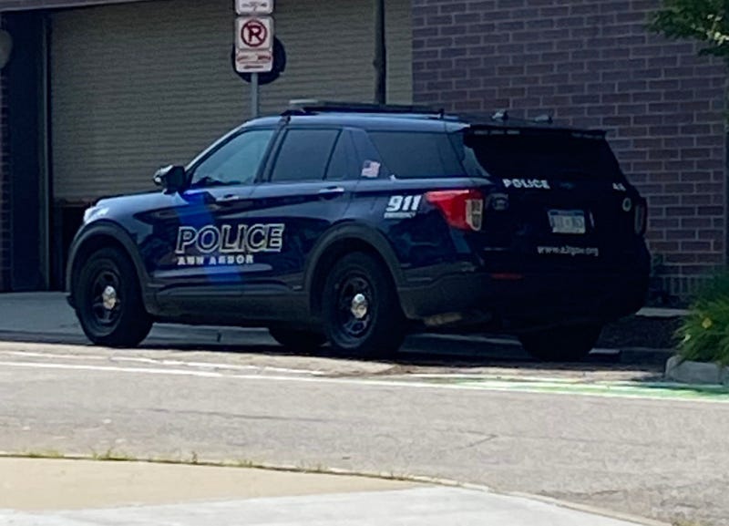 Ann Arbor police are on the hunt of a male suspect that they say groped a woman near her apartment late Monday night before running away on foot.