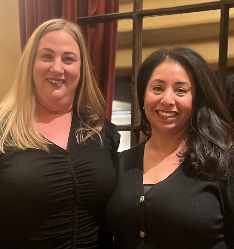 Tara Collins-Felix and Monica Harden