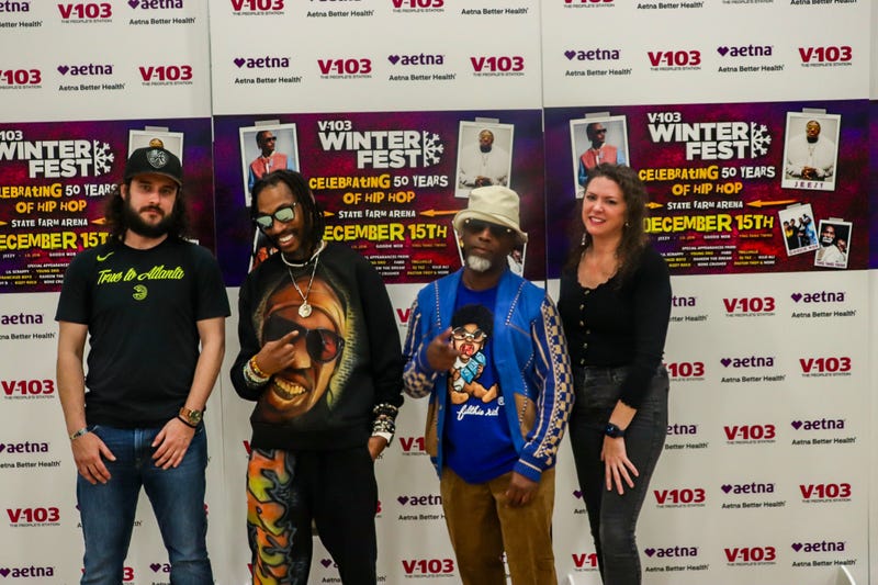 V103 Winterfest 2023 Celebrating 50 years of hip hop, meet and greet photos