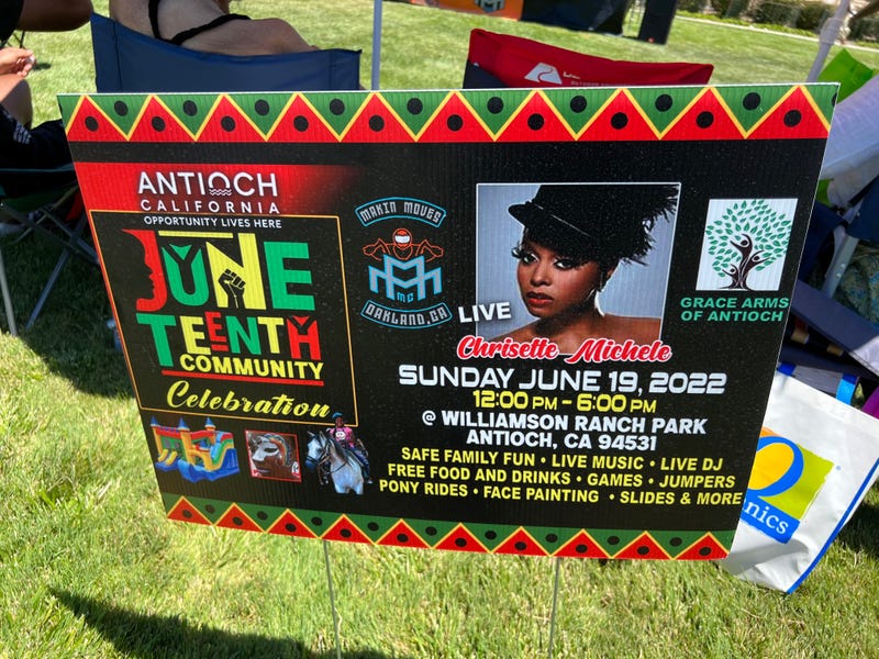 Grammy Award winner Chrisette Michele preformed live at Williamson Ranch Park in Antioch.