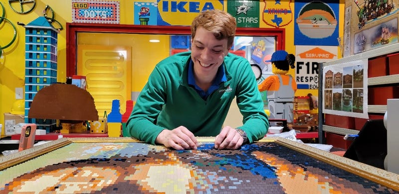 LEGOLAND Discovery Center unveils The Mona Lisa to celebrate World Art Day