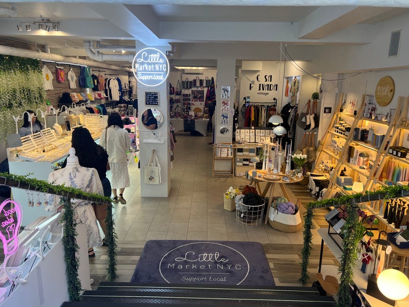 Entrance of The Little Market
