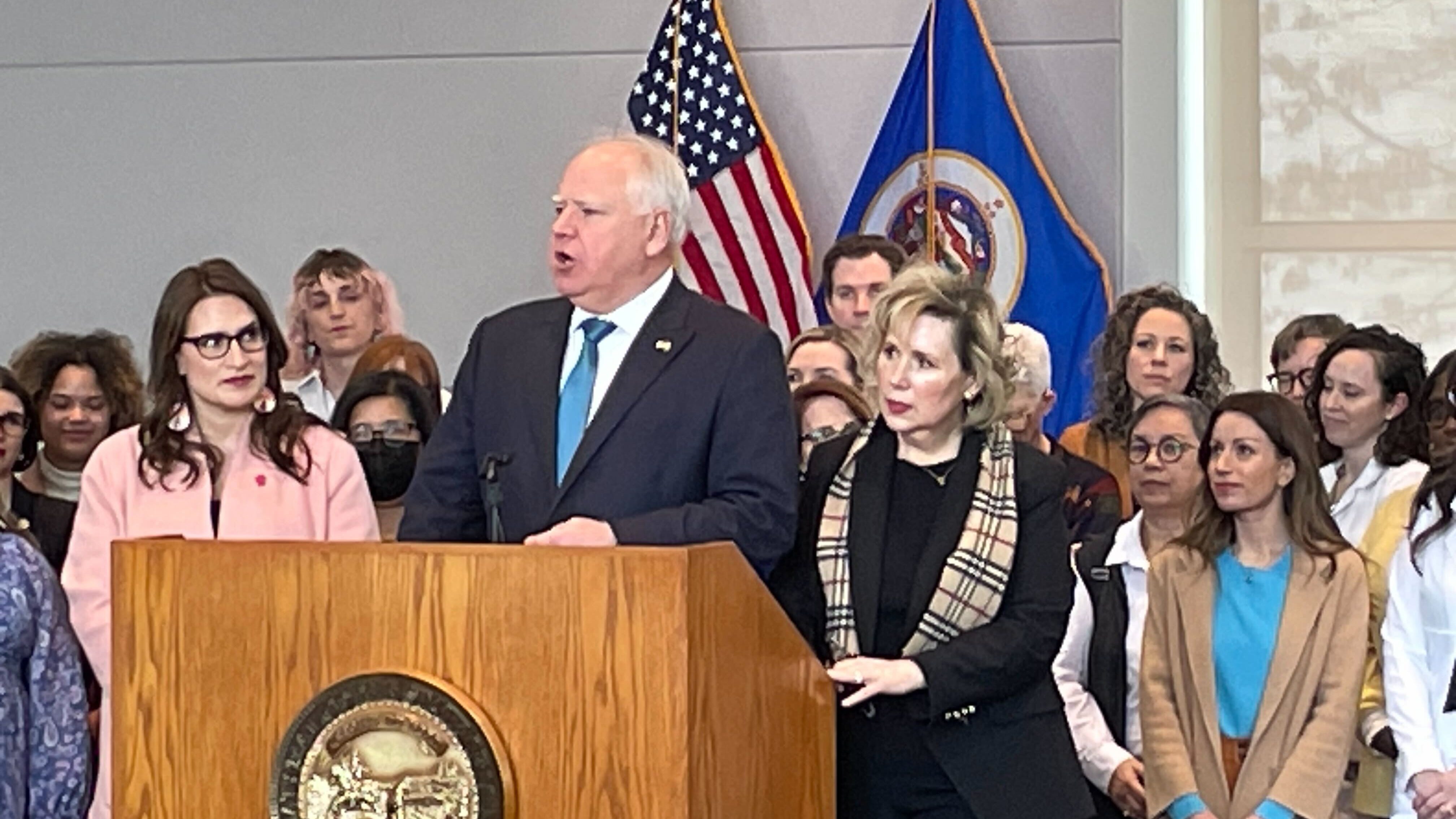 Governor signs bill making right to abortion a law in Minnesota