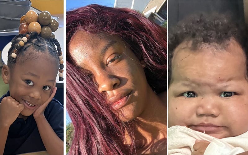 Plano police are asking the public for help locating a Dallas woman with schizophrenia and her two young daughters — including a 3-month-old infant — who disappeared Sunday evening after leaving a North Dallas movie theater.
