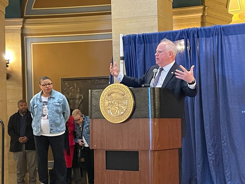 Governor Tim Walz, Sheletta Brundidge