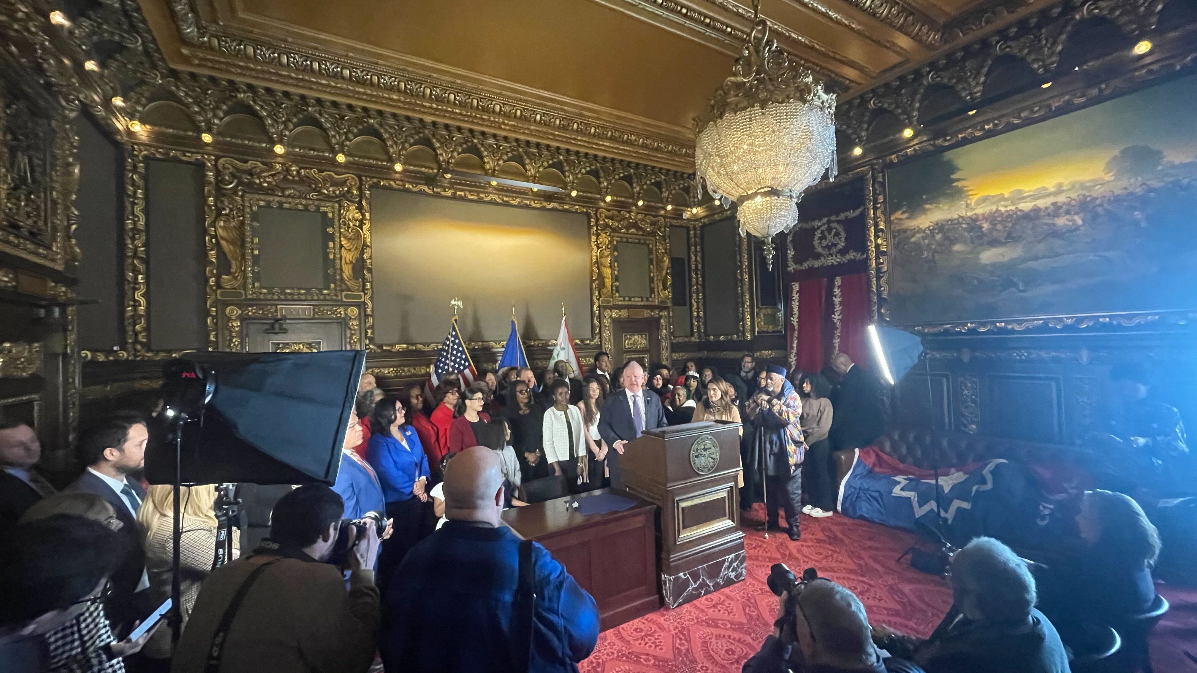 Two bills signed at Capitol Friday support Black Minnesotans