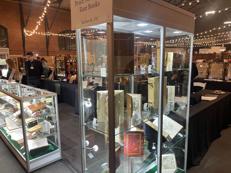 Bruce McKittrick Rare Books in Narberth specializes in pre-1830 European books.