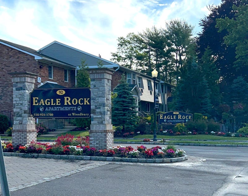 The skeletal remains were discovered Monday afternoon at the Eagle Rock Apartments in Woodbury