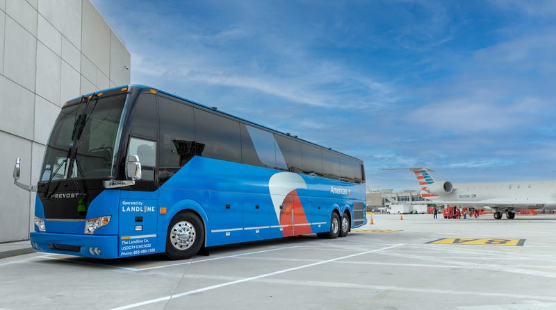 American Airlines-Landline bus service to PHL