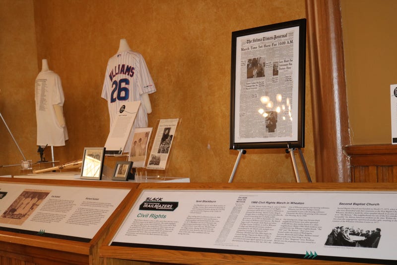 Black Trailblazers exhibit
