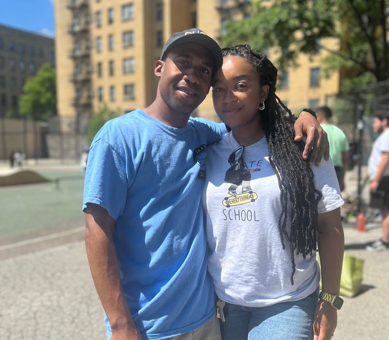 O'Neal Ellerbe and Aimee Simeon, Skate Everything School founders