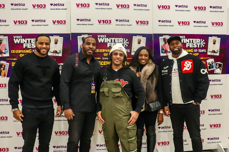 V103 Winterfest 2023 Meet and Greet at state farm arean