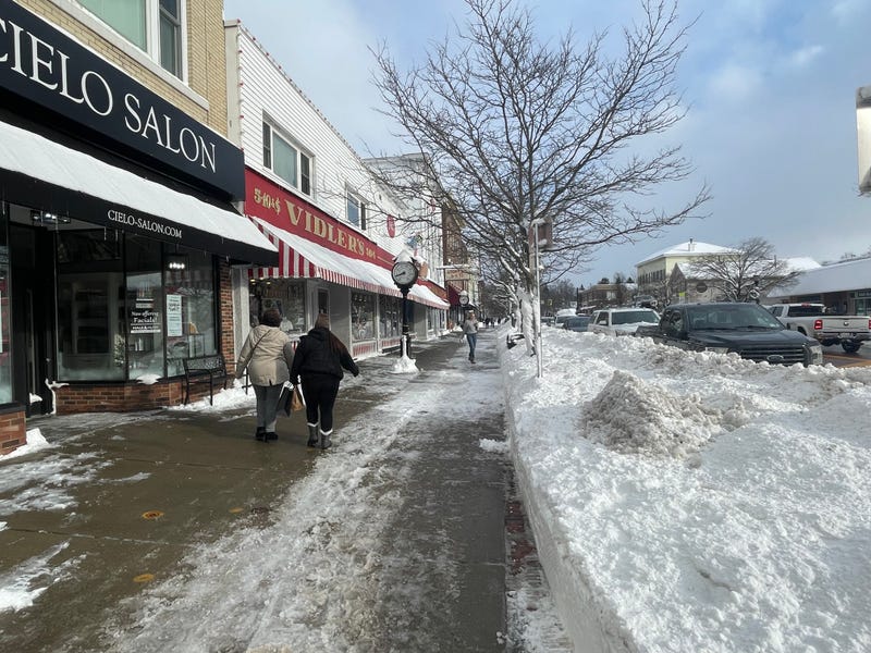 Snow in East Aurora