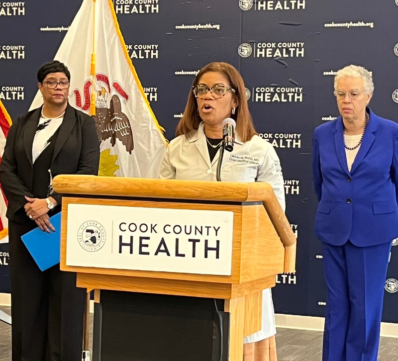 Cook County Health chief medical officer Dr. Lauren Smith talks about how the loss of ACA subsidies will affect the county's hospital system.