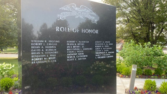 Slain Army Reserve added to local role of honor