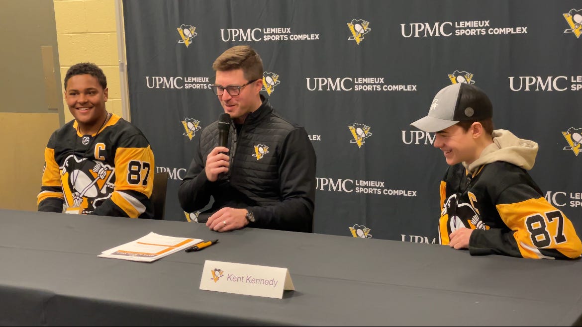 Pens sign pair of players to special contracts