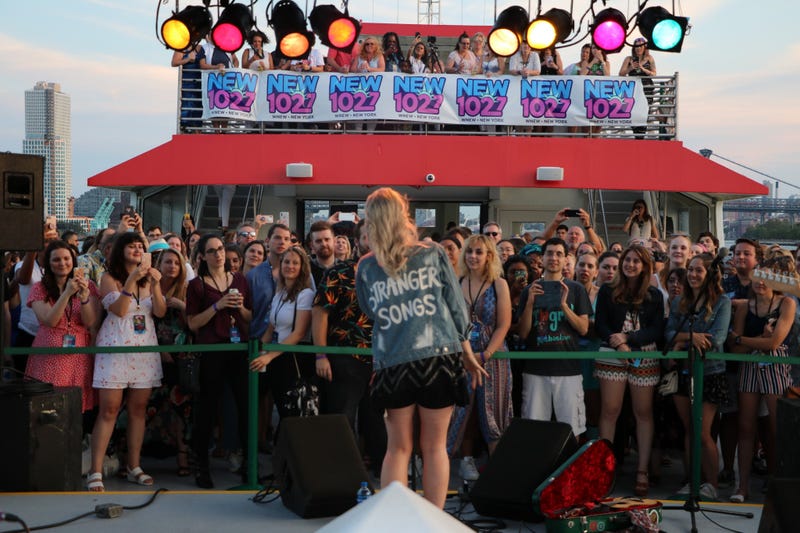 Ingrid Michaelson Performs Aboard the Circle Line Staten Island for NEW 102.7 'Up Close & Personal'