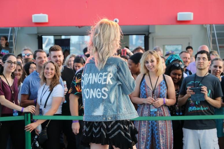 Ingrid Michaelson Performs Aboard the Circle Line Staten Island for NEW 102.7 'Up Close & Personal'