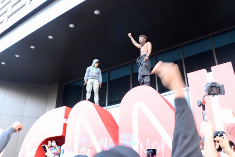 CNN building in Atlanta