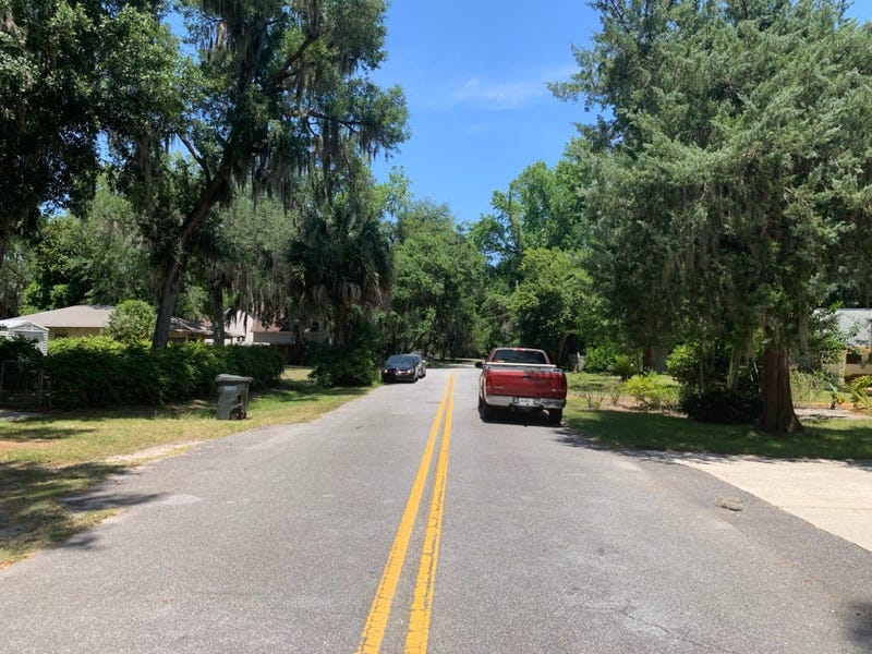 The road on which Armaud Arbery died on February 23, 2020