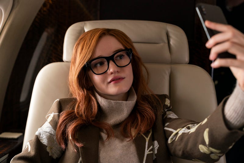 Julia Garner as Anna Delvey in Inventing Anna on Netflix