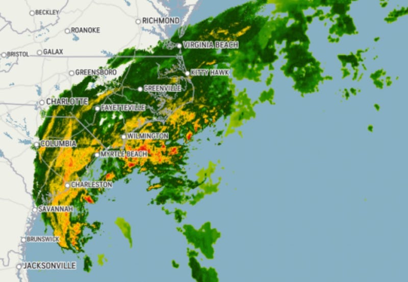 Hurricane Ian to make a second US landfall in SC, drenching the coast from GA to VA