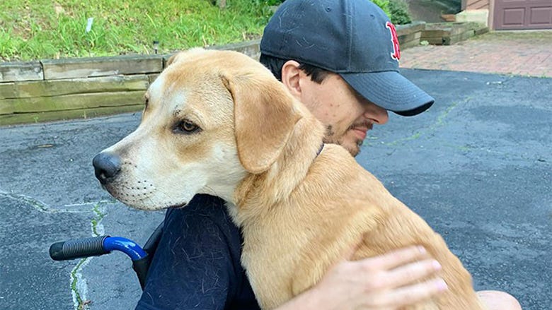 Couple's heartwarming dog adoption story could help shelter win $25K grant