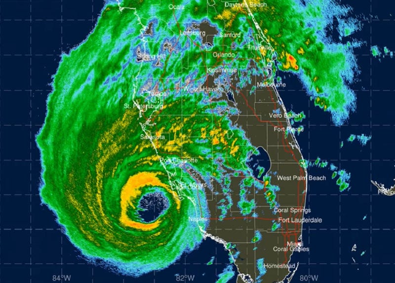 Hurricane Ian nears Category 5 as it tears into Florida's SW Gulf coast