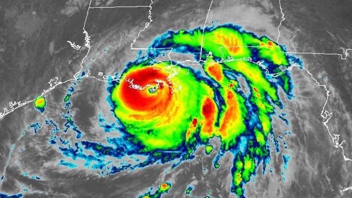 Hurricane Ida makes landfall on Louisiana coast